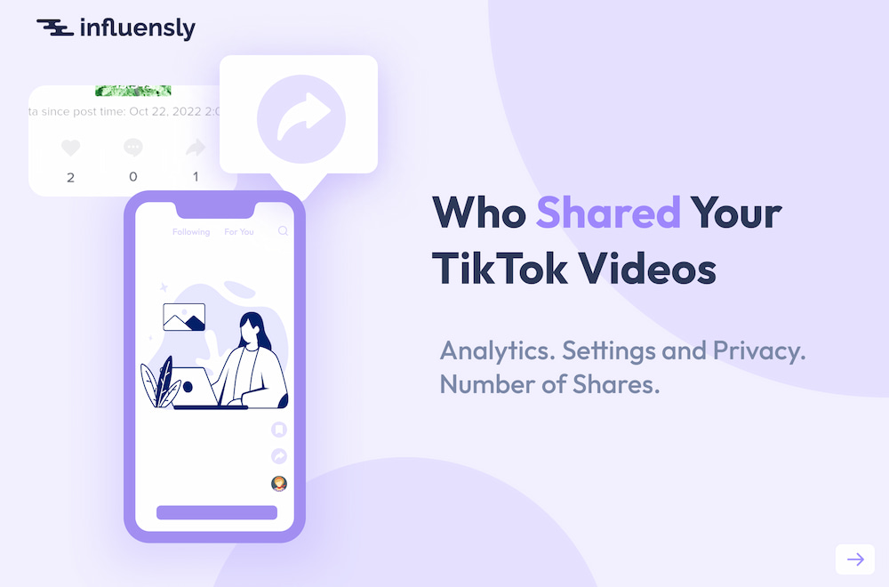 can you see who shares your tiktok videos