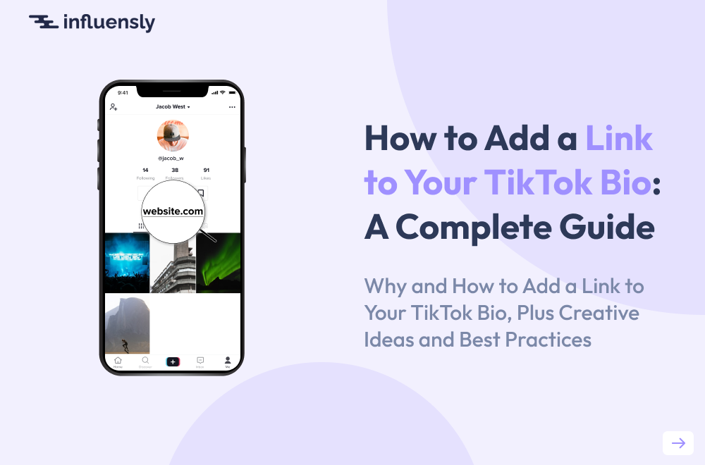 how to add link in tiktok bio