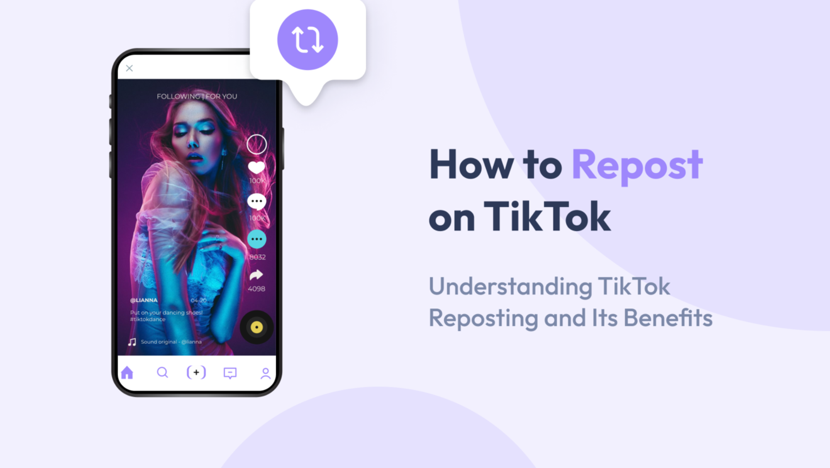 how to repost on tiktok