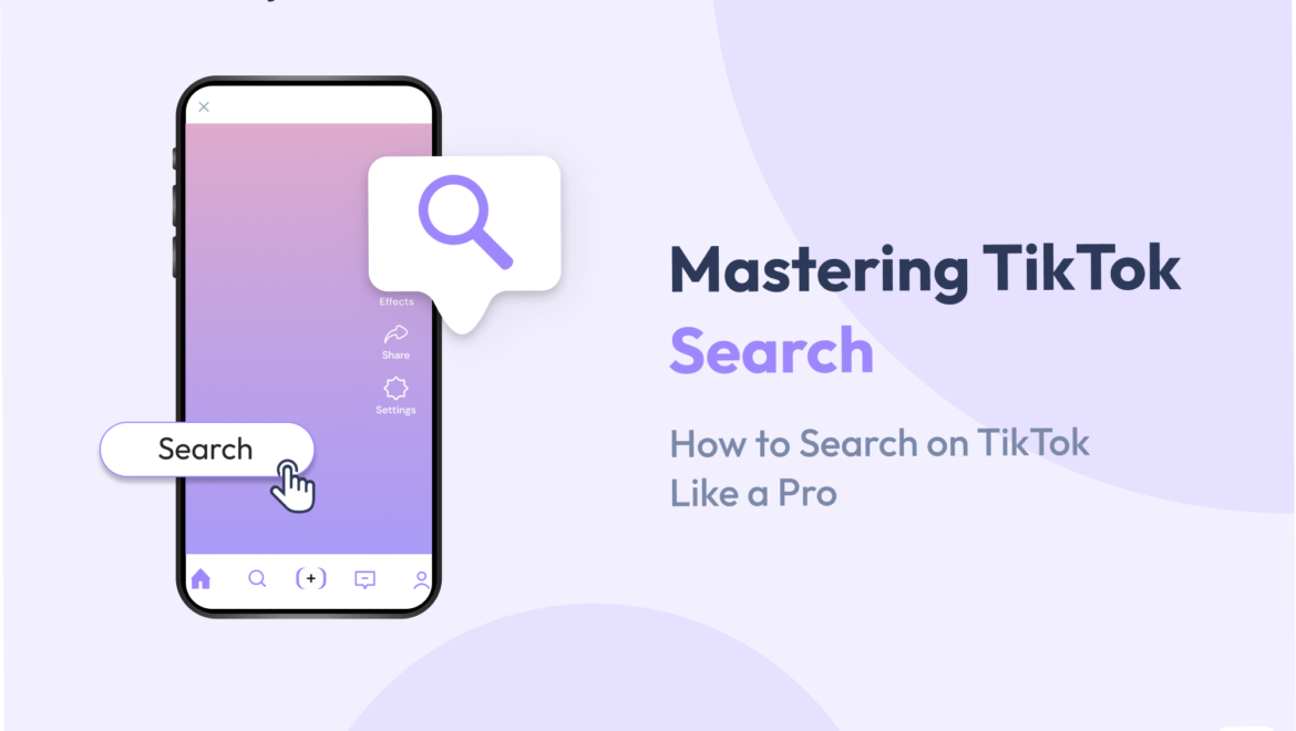 how to search on tiktok