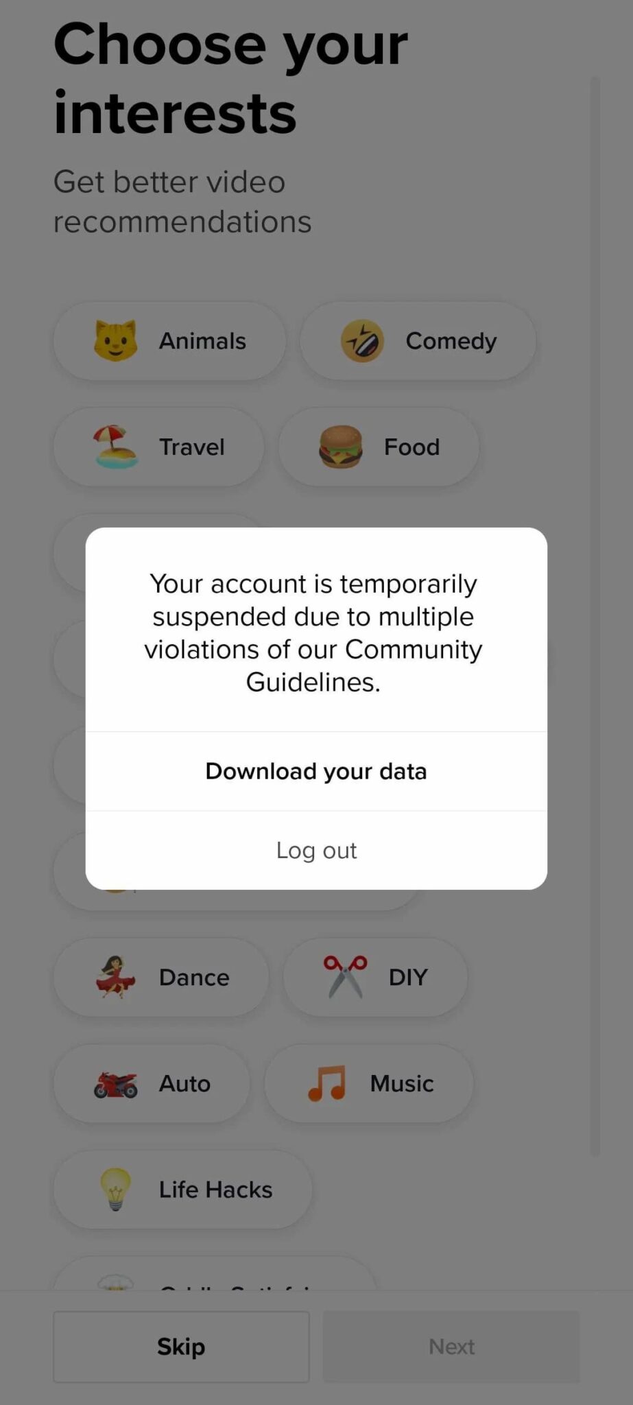 Why is My TikTok Account Suspended? Reasons and Recovery